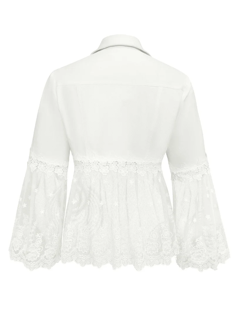 Sunnelace | Lace-Panel Jacket