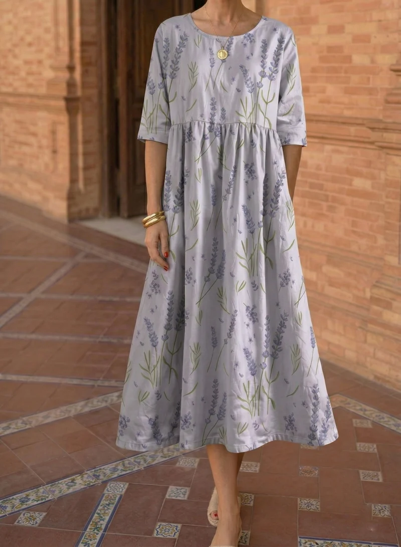 Emerald | Relaxed Midi Dress