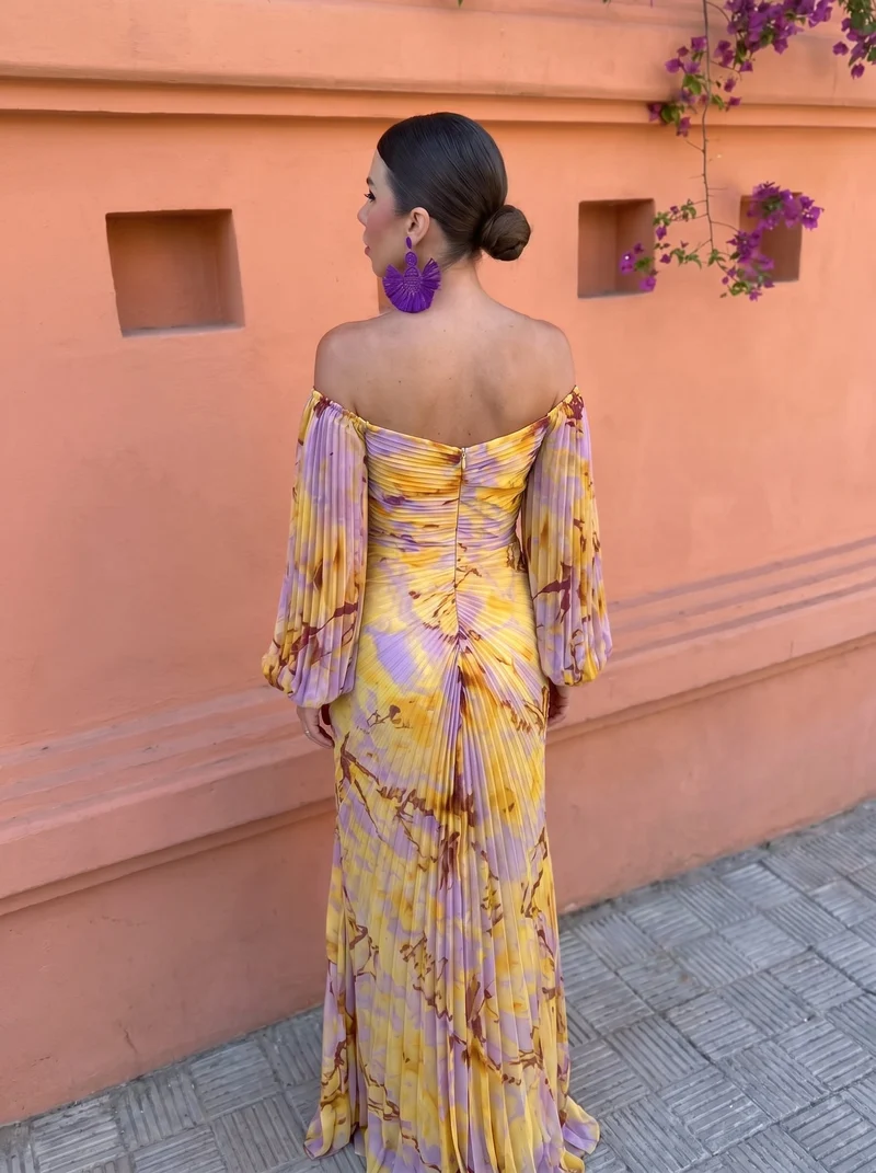 Isadorea | Floral Deep V-Neck Maxi Dress