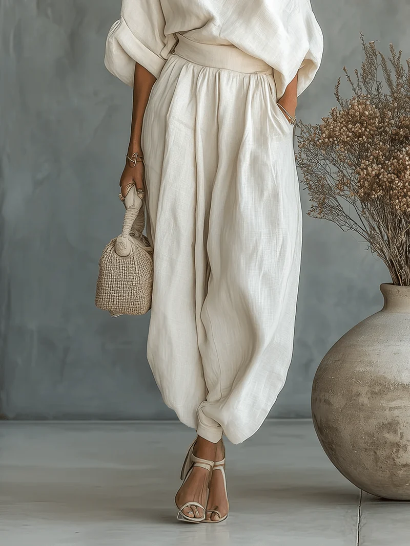 Mila | Two-piece Bardot Neckline Set