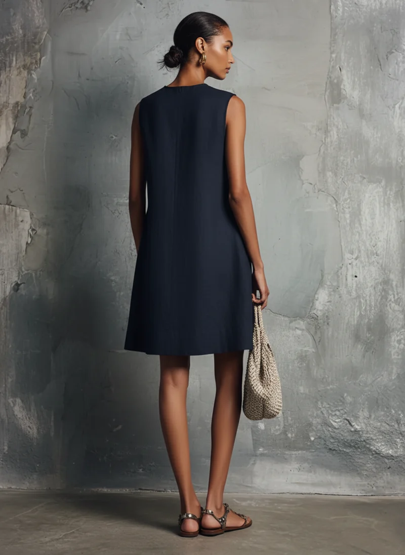 Margot | Linen Mini Dress