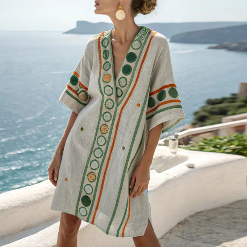Capucine | Short summer caftan