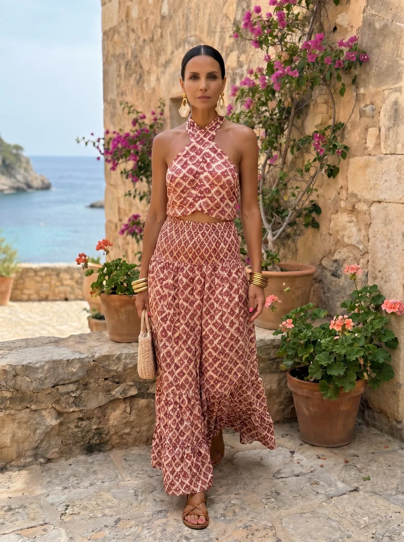 Isaure | Elegant Off-Shoulder Set