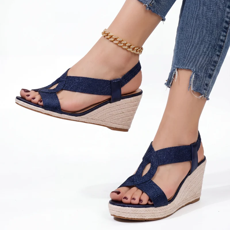 Caitlyn | Knitted Open-Back Heels