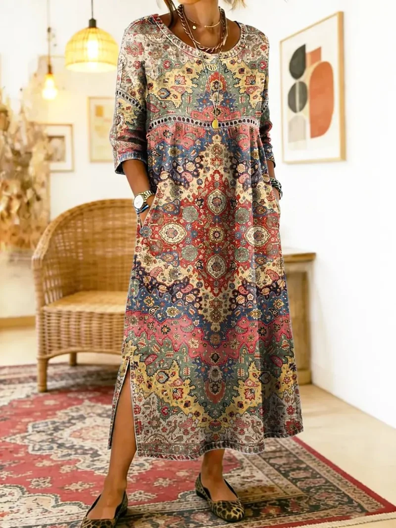 Brigitte | Printed Dress