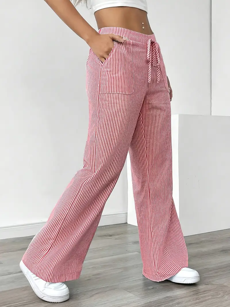 Elise | Striped Trousers