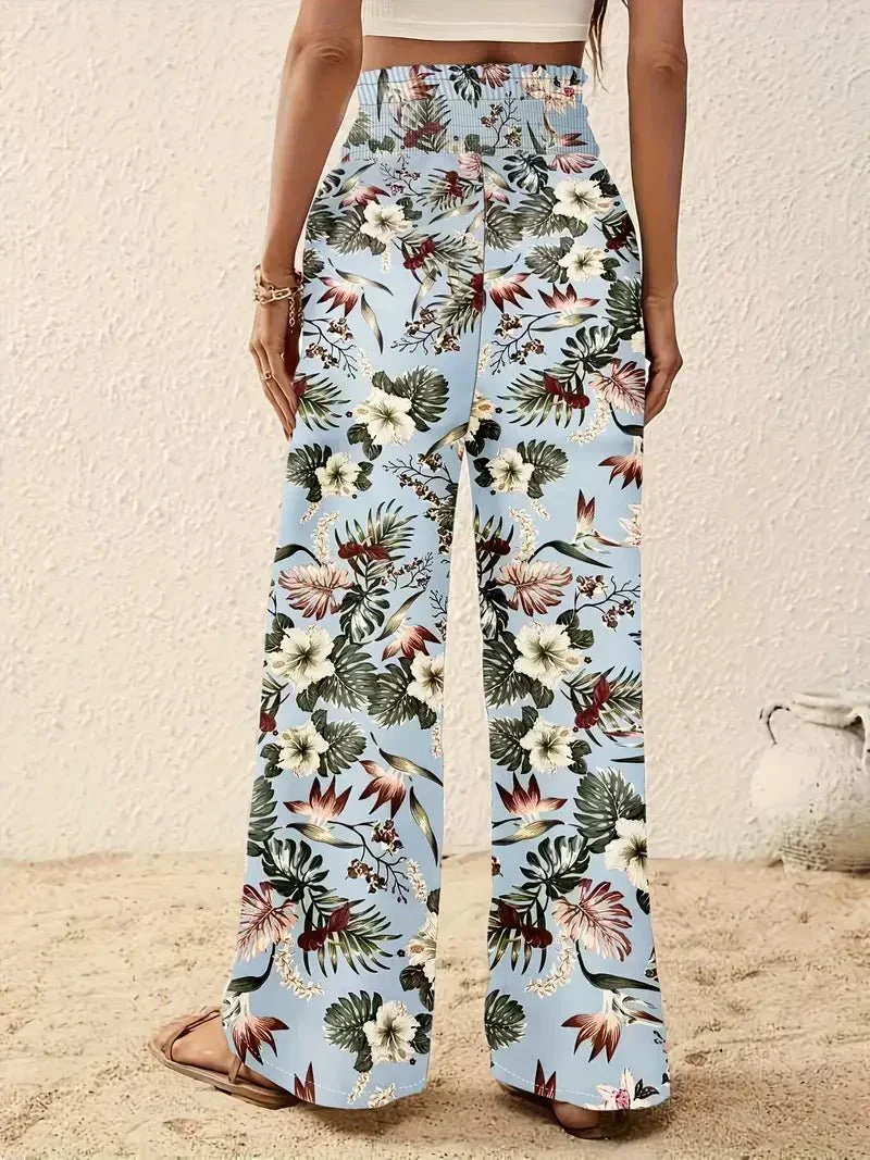 Alexandra | Floral Print Pants