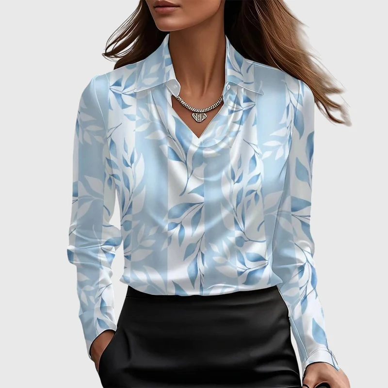 Aisha | Shiny and comfortable blouse