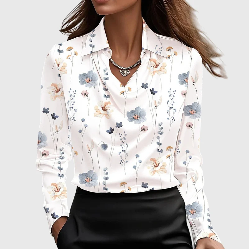 Aisha | Shiny and comfortable blouse