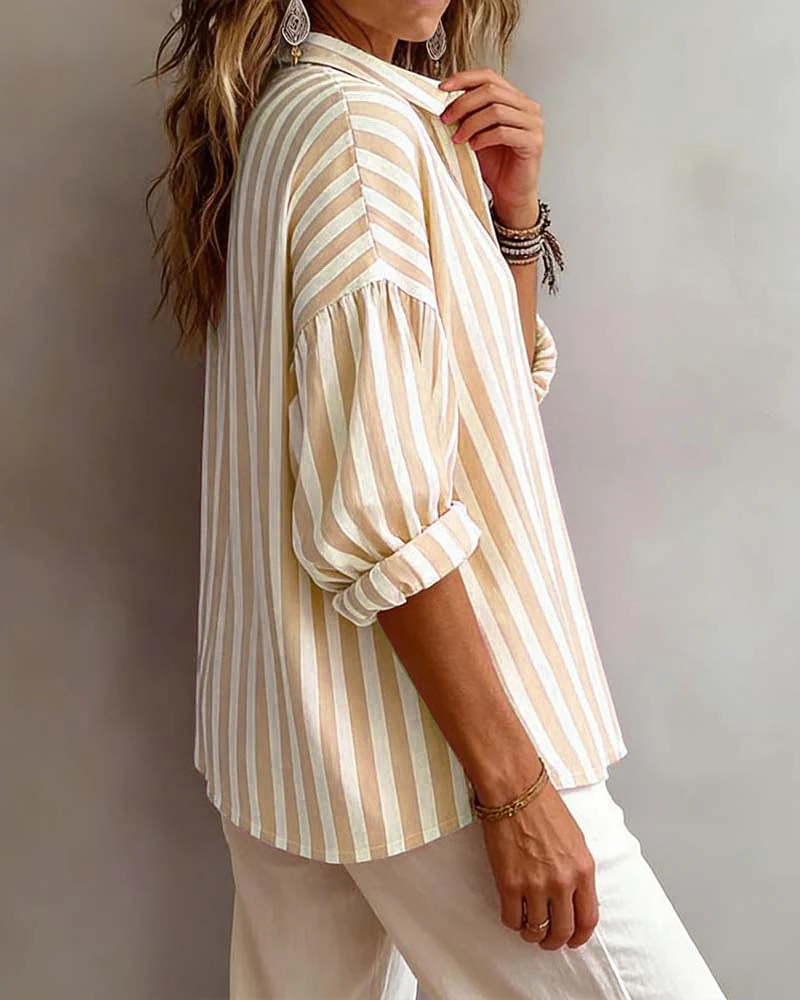 Nerina | Striped Blouse