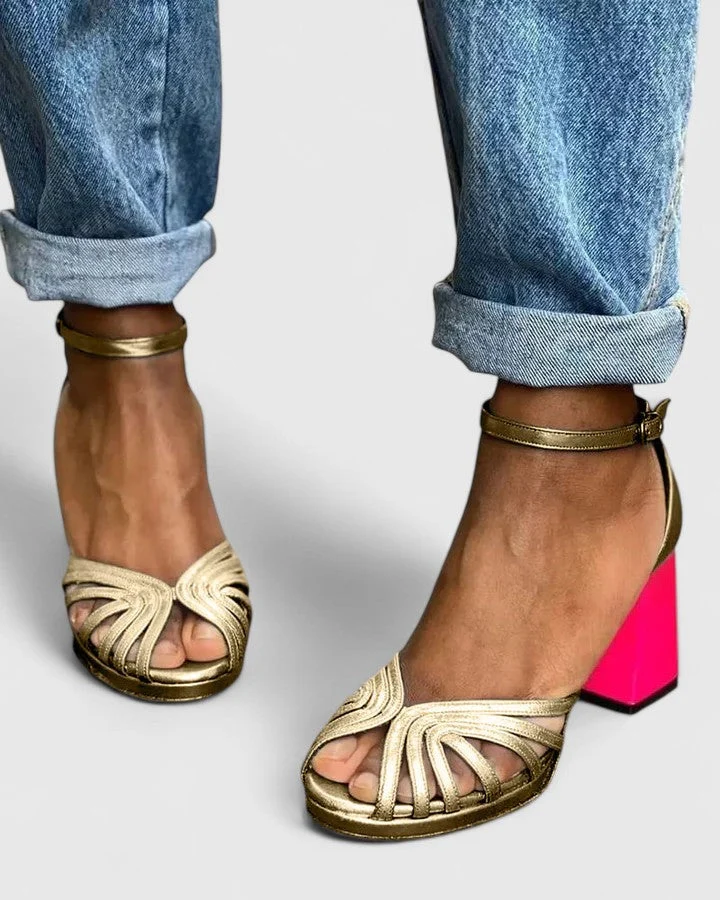 Silvia | Orthopedic Heeled Sandals