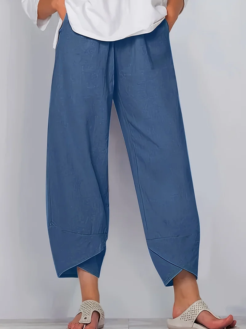 Judith | Elegant Comfortable Trouser With Side Pockets