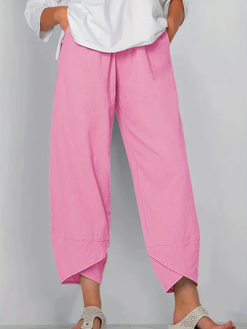 Judith | Elegant Comfortable Trouser With Side Pockets