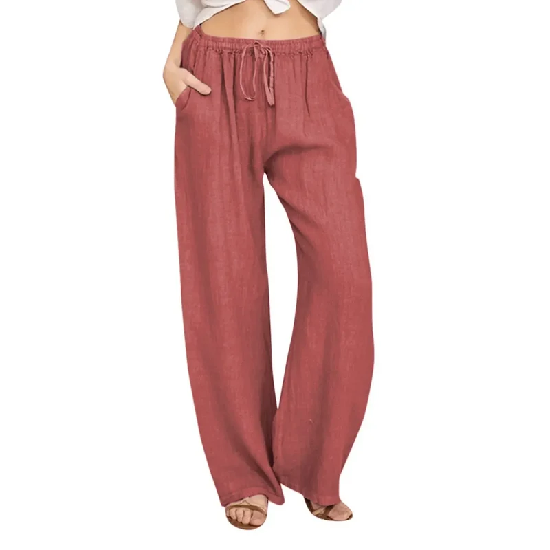 Calivra | Comfortable Cotton Linen Pants