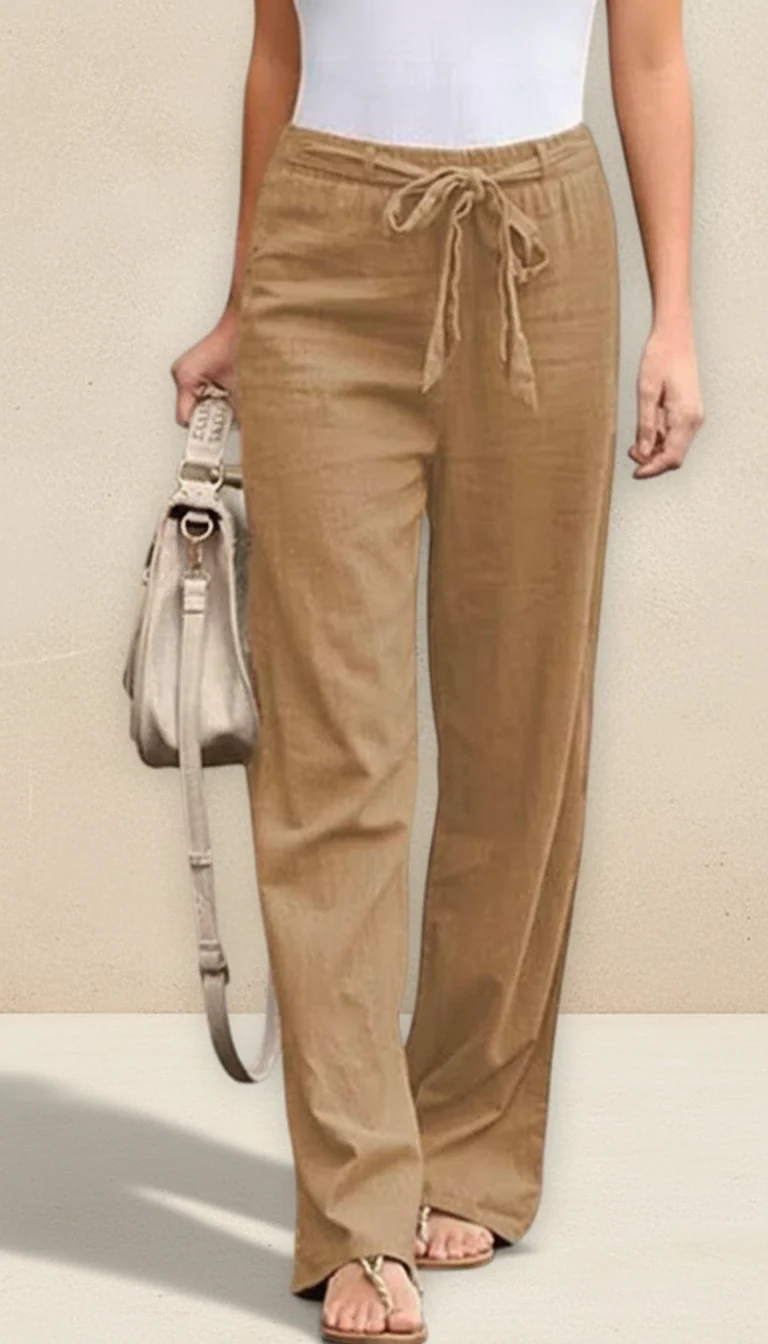 Lorena - Lightweight Linen Trousers