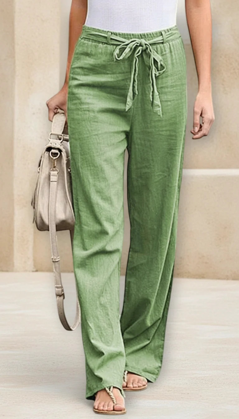 Lorena - Lightweight Linen Trousers