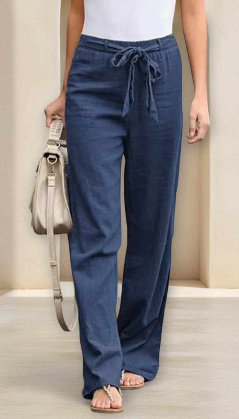 Lorena - Lightweight Linen Trousers