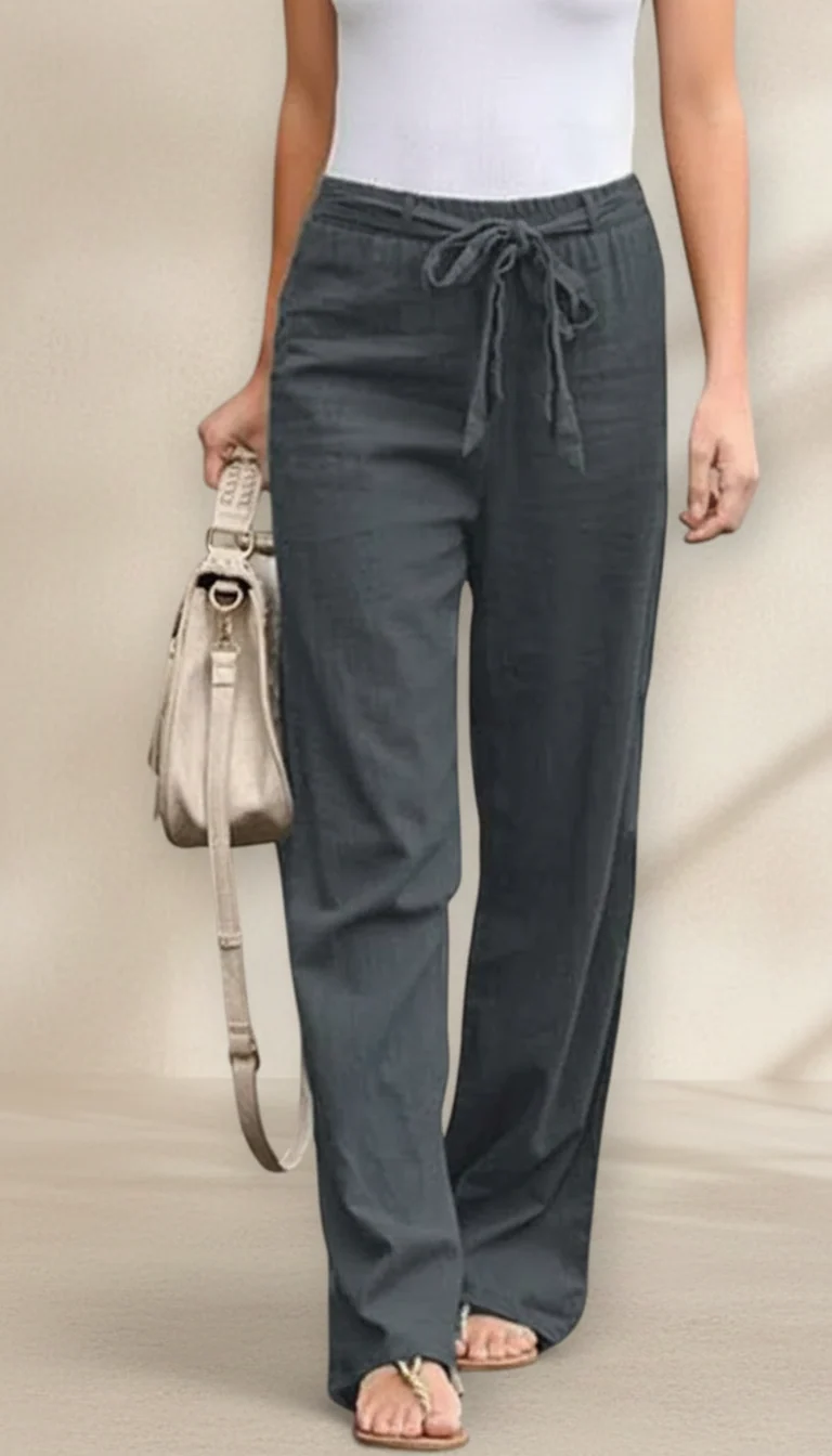 Lorena - Lightweight Linen Trousers