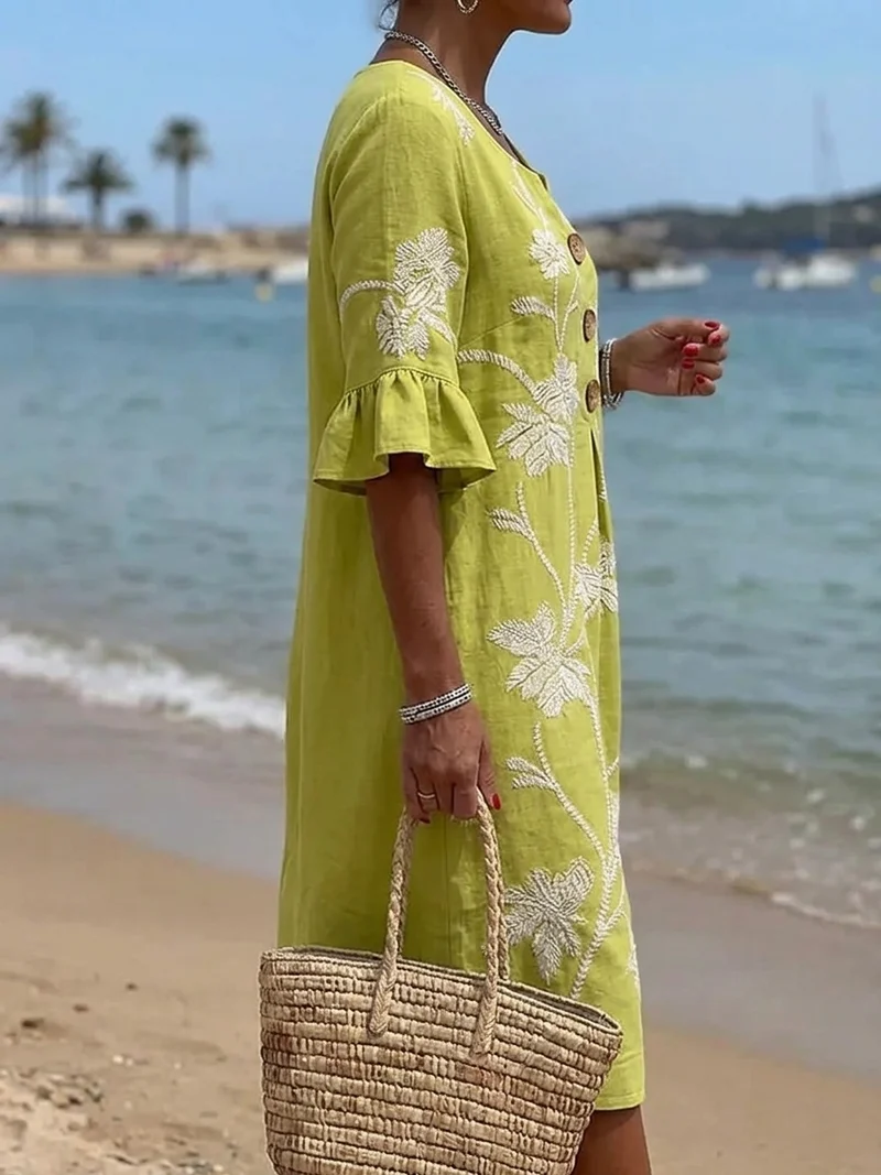 Velarisa | Floral print dress