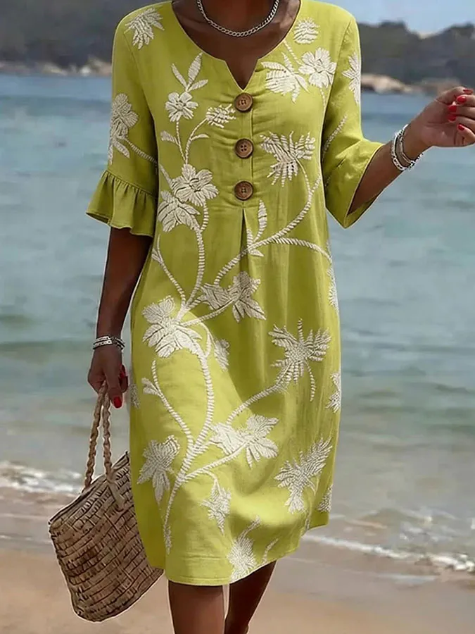 Velarisa | Floral print dress