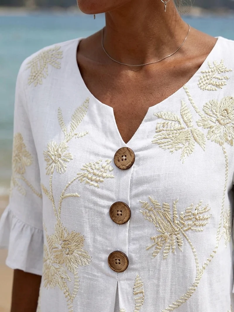 Candelaria | Floral print dress