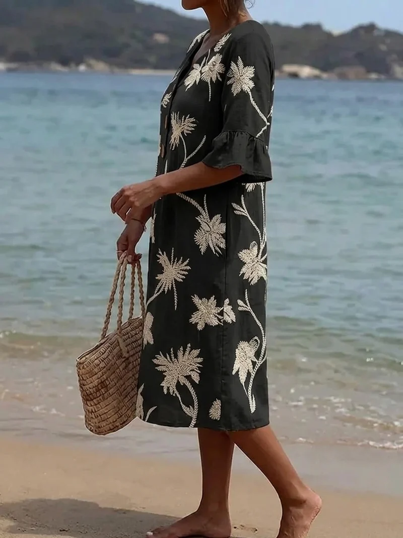 Adelaira | Floral print dress
