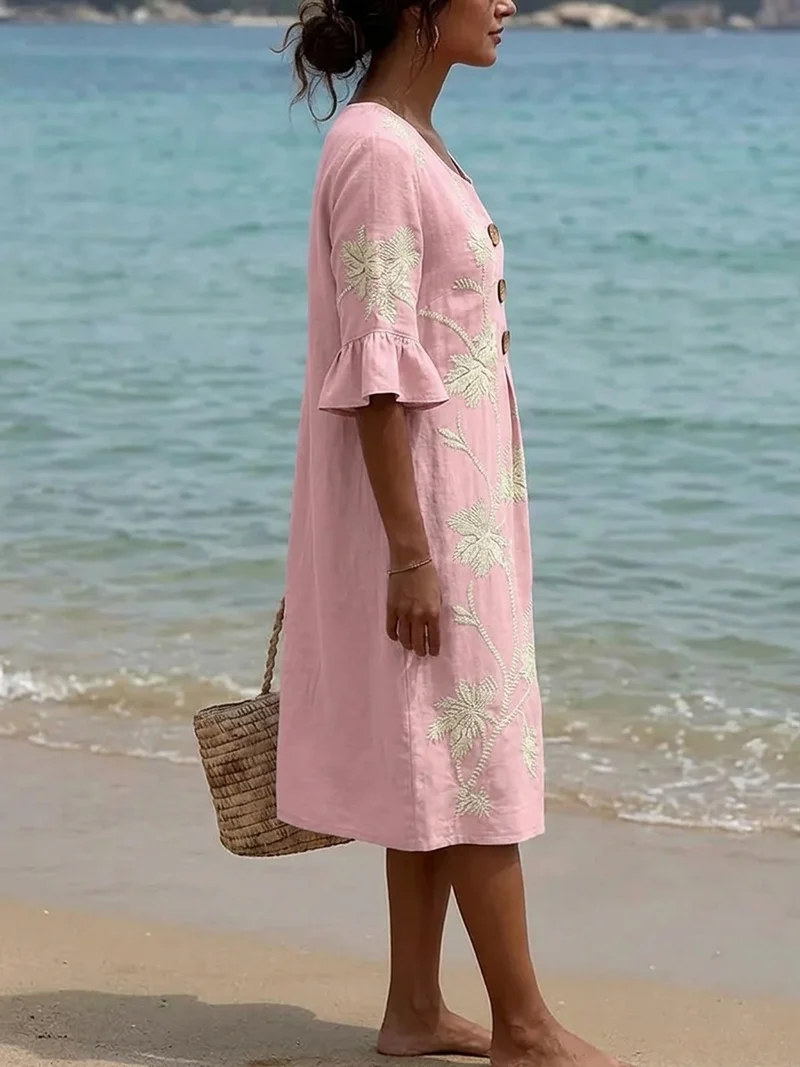 Calerina | Floral Print Dress
