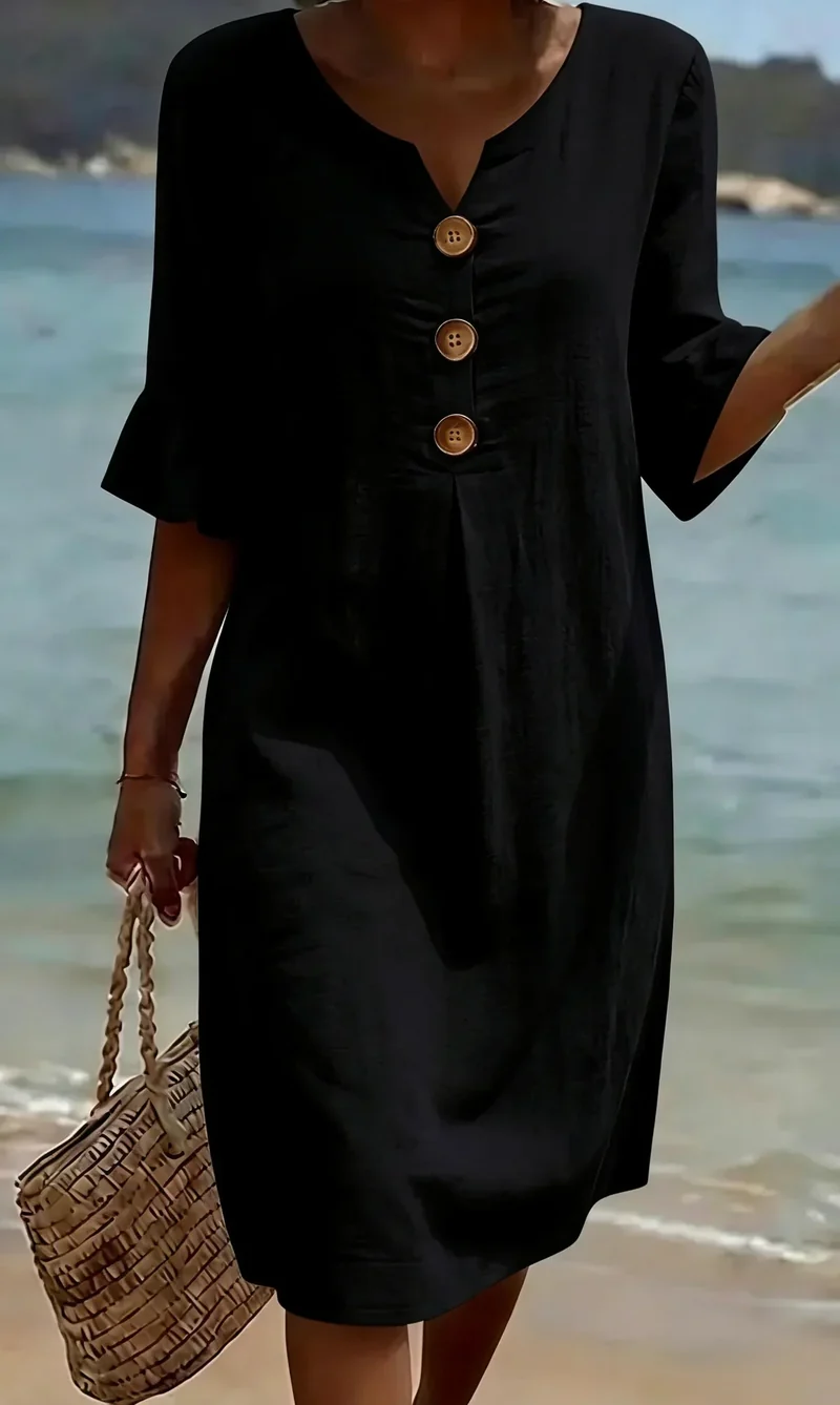 Amaia | Elegant linen dress