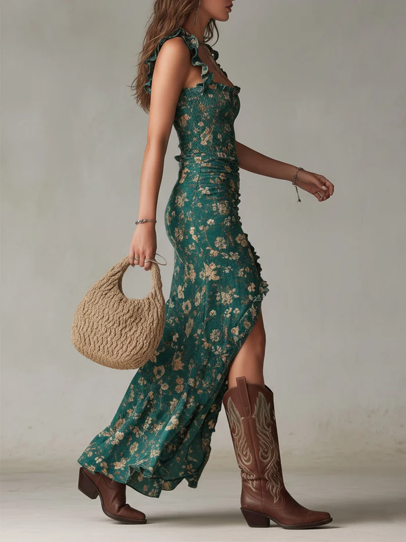 Seloria | Sophisticated and elegant light dress