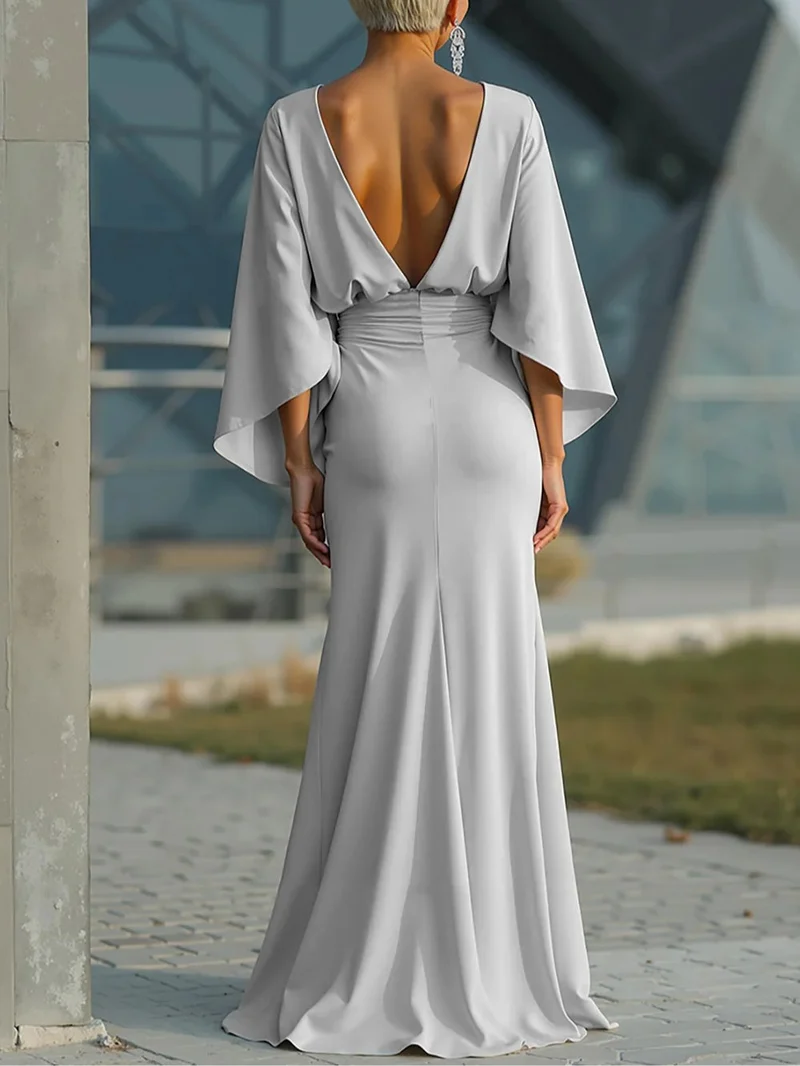 Claira | V-neck elegant dress