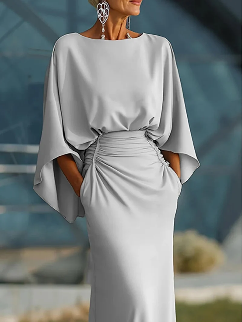 Claira | V-neck elegant dress