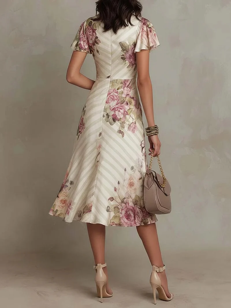 Margareth | Vintage floral dress