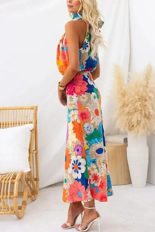 Loravia | Maxi sleeveless dress
