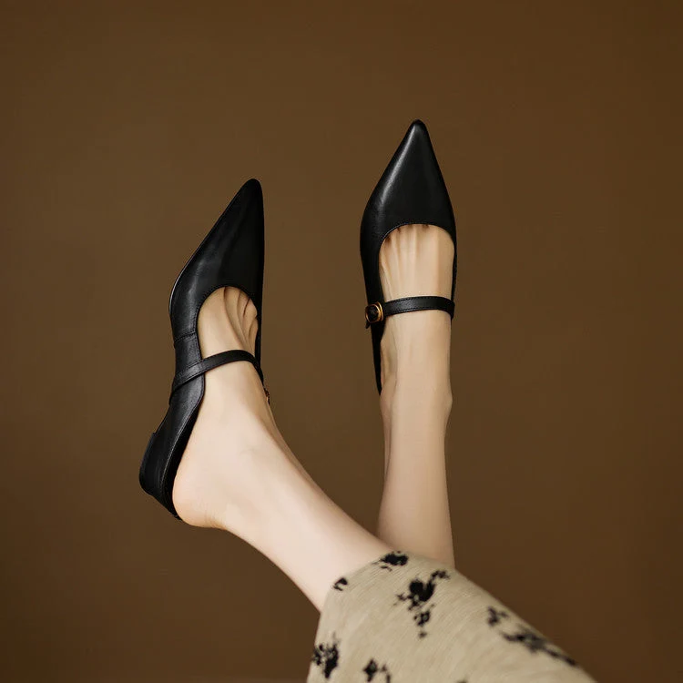 Luna | Mules Mary Jane à Pointe
