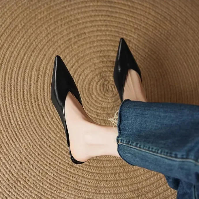 Bruna | Mules à Pointe Aiguisée