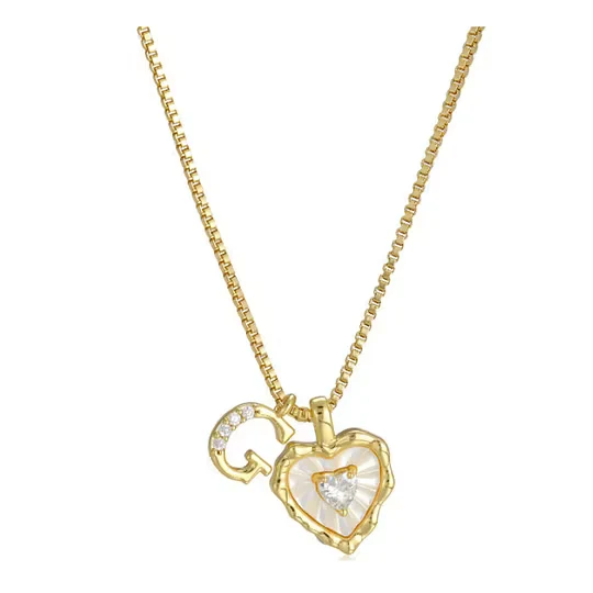 Élisara™ — Collier cœur personnalisé élégance éternelle