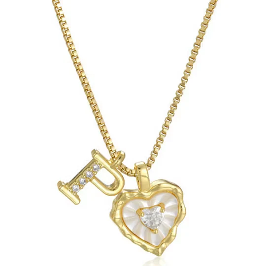 Élisara™ — Collier cœur personnalisé élégance éternelle