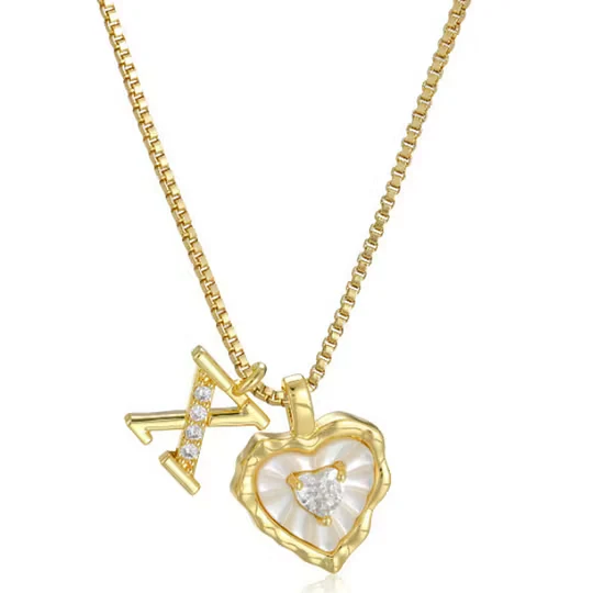 Élisara™ — Collier cœur personnalisé élégance éternelle